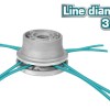 TOTAL ΚΕΦΑΛΗ ΜΕΣΙΝΕΖΑΣ ΑΛΟΥΜ. UNIVERSAL FIX LINE 4 ΕΞΟΔΩΝ (ALS30032)