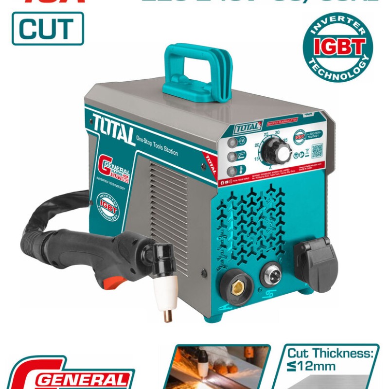 TOTAL ΜΗΧΑΝΗ ΚΟΠΗΣ PLASMA 40Α (TCUT401)