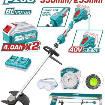 TOTAL ΕΠΑΓΓ. ΘΑΜΝΟΚΟΠΤΙΚΟ ΜΠΑΤ. Li-ion 40V / 4Ah / 2 ΜΠΑΤΑΡΙΕΣ (TSTLI200285)