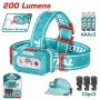 TOTAL ΕΠΑΓΓΕΛΜΑΤΙΚΟΣ ΦΑΚΟΣ ΚΕΦΑΛΗΣ LED 100-200 Lumens (THL013AAA6)
