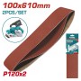 TOTAL ΣΕΤ ΓΥΑΛΟΧΑΡΤΑ 100X610mm P120 2ΤΕΜ ΓΙΑ TBS12001 (TAC751202)
