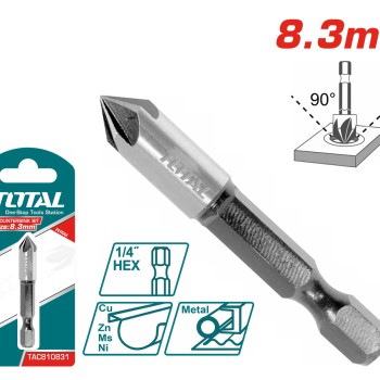 TOTAL ΦΡΕΖΟΤΡΥΠΑΝΟ ΜΕΤΑΛΛΟΥ 8.3mm (TAC810831)