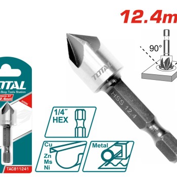 TOTAL ΦΡΕΖΟΤΡΥΠΑΝΟ ΜΕΤΑΛΛΟΥ 12.4mm (TAC811241)