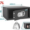 TOTAL ΗΛΕΚΤΡΟΝΙΚΟ ΧΡΗΜΑΤΟΚΙΒΩΤΙΟ 27Lit (TESF3501)