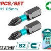 TOTAL ΕΠΑΓΓ. ΜΥΤΕΣ ΜΑΓΝΗΤΙΚΕΣ ΜΑΥΡΕΣ ΡH1 25mm 2ΤΕΜ (TACIM71PH125)