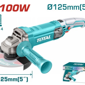 TOTAL ΕΠΑΓΓ. ΓΩΝΙΑΚΟΣ ΛΕΙΑΝΤΗΡΑΣ 1.100W - 125mm (TG11012556)