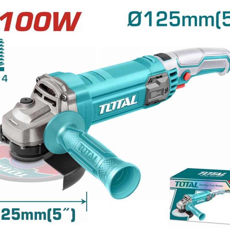 TOTAL ΕΠΑΓΓ. ΓΩΝΙΑΚΟΣ ΛΕΙΑΝΤΗΡΑΣ 1.100W - 125mm (TG11012556)