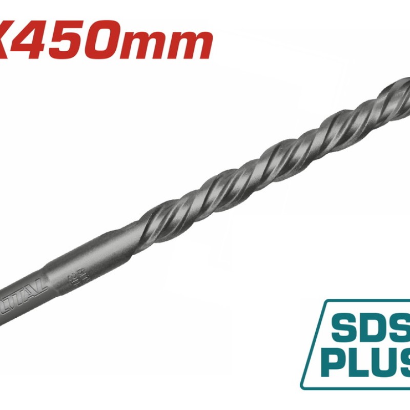 TOTAL ΔΙΑΜΑΝΤΟΤΡΥΠΑΝΟ SDS-PLUS 10 X 450mm (TAC311006)