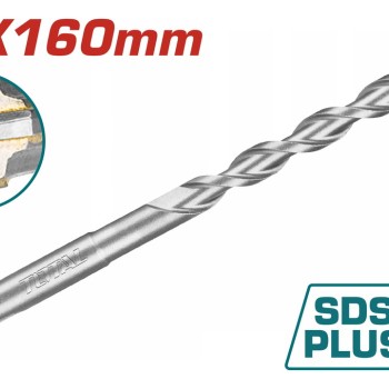 TOTAL ΔΙΑΜΑΝΤΟΤΡΥΠΑΝΟ SDS-PLUS ΤΕΤΡΑΚΟΠΟ S4L 16 X 160mm (TAC311601C)
