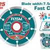 TOTAL ΕΠΑΓΓ. ΑΝΤΑΛΛΑΚΤΙΚΟΣ ΔΙΑΜΑΝΤΟΔΙΣΚΟΣ Φ-125mm X 22.2mm ΓΙΑ TWLC1256 (TAC111254)
