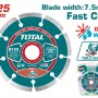 TOTAL ΕΠΑΓΓ. ΑΝΤΑΛΛΑΚΤΙΚΟΣ ΔΙΑΜΑΝΤΟΔΙΣΚΟΣ Φ-125mm X 22.2mm ΓΙΑ TWLC1256 (TAC111254)