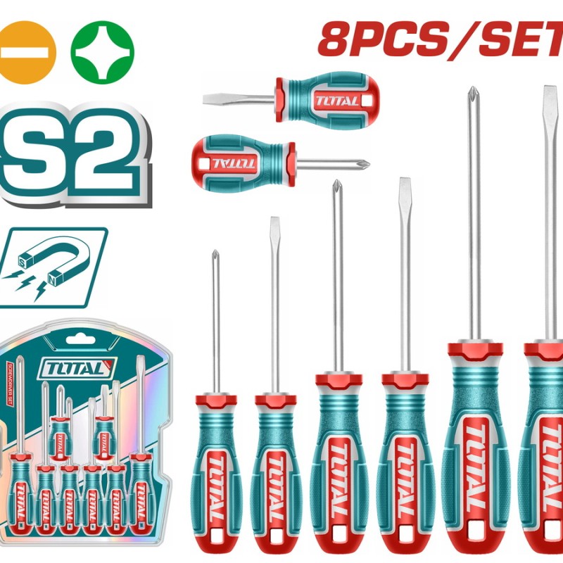 TOTAL ΕΠΑΓΓ. ΣΕΤ ΚΑΤΣΑΒΙΔΙΑ ΜΑΓΝΗΤΙΚΑ 8ΤΕΜ (TKSDS0826)