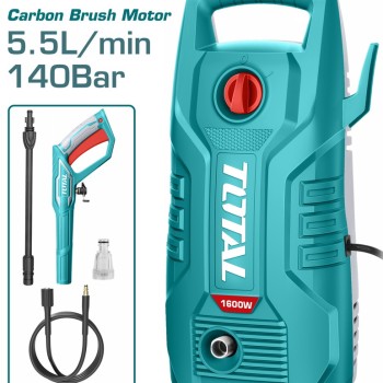 TOTAL ΠΛΥΣΤΙΚΟ ΝΕΡΟΥ 1.600W / 140 Bar / Brush motor (TGT11336)