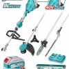 TOTAL ΕΠΑΓΓ. ΠΟΛΥΜΗΧΑΝΗΜΑ 4 σε 1  ΜΠΑΤ. Li-ion 2X20V(40V) / 4Ah / 2 ΜΠΑΤ. BL Motor (TSTLI2040386)