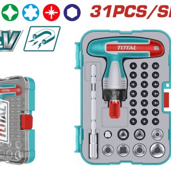 TOTAL ΣΕΤ ΚΑΤΣΑΒΙΔΙ ΚΑΣΤΑΝΙΑΣ ΤΑΦ 31ΤΕΜ (TACSD30316)