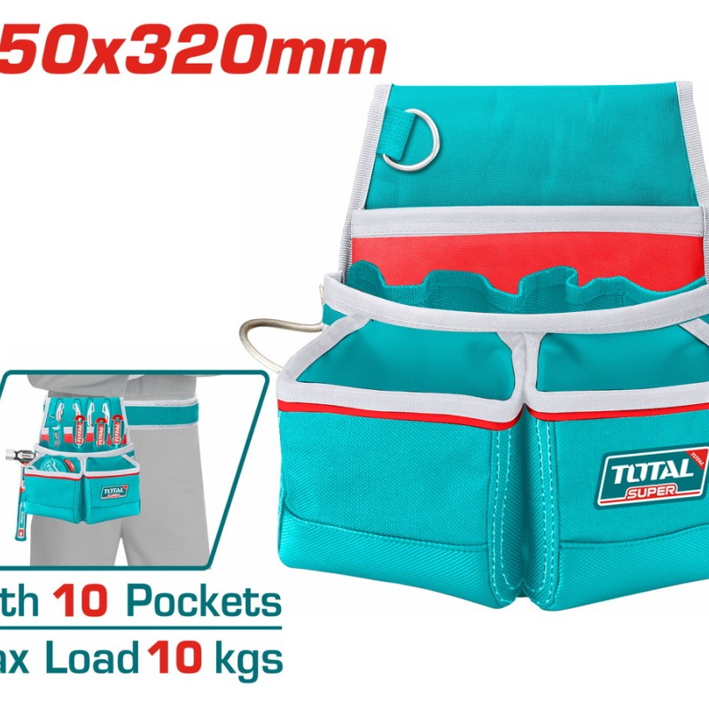 TOTAL ΘΗΚΗ ΕΡΓΑΛΕΙΩΝ ΜΟΝΗ 350X320mm (THT16P10125)