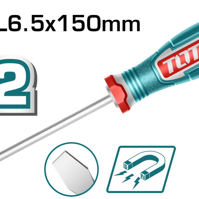 TOTAL ΕΠΑΓΓ. ΚΑΤΣΑΒΙΔΙ ΜΑΓΝΗΤΙΚΟ ΙΣΙΟ SL 6 Χ 150mm (TSDSL6150)