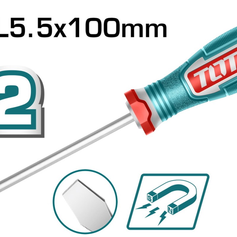 TOTAL ΕΠΑΓΓ. ΚΑΤΣΑΒΙΔΙ ΜΑΓΝΗΤΙΚΟ ΙΣΙΟ SL 5 Χ 100mm (TSDSL5100)