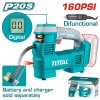 TOTAL ΚΟΜΠΡΕΣΕΡΑΚΙ ΑΕΡΟΣ ΜΠΑΤ. Li-ion 20V ΧΩΡΙΣ ΜΠΑΤΑΡΙΑ & ΦΟΡΤΙΣΤΗ (TACLI2012)