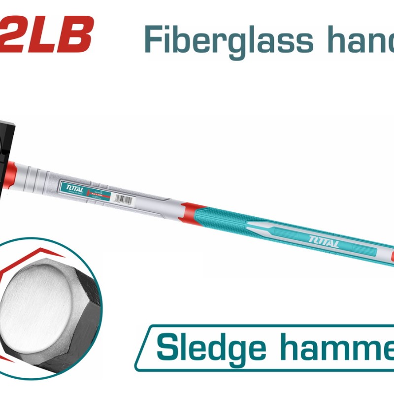 TOTAL ΒΑΡΙΟΠΟΥΛΑ ΠΛΑΣΤ. 12LB / 900mm (THSM61598)