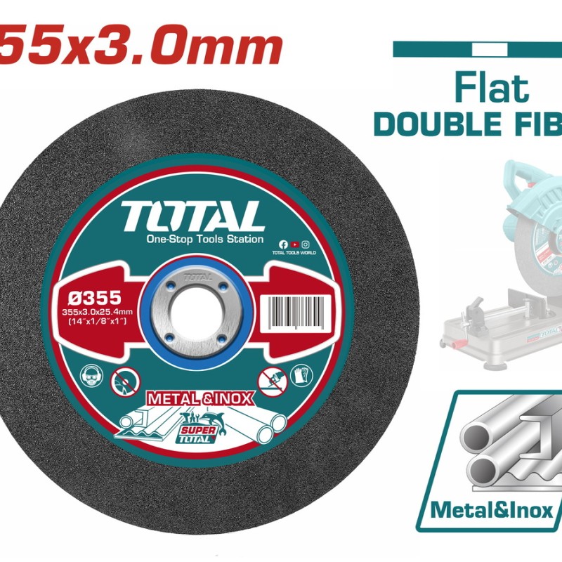 TOTAL ΔΙΣΚΟΣ ΚΟΠΗΣ ΜΕΤΑΛΛΟΥ 355 Χ 3mm (TAC2303558)