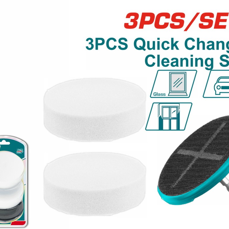 TOTAL ΕΠΑΓΓ. ΣΕΤ ΣΠΟΓΓΟΙ ΛΕΙΑΝΣΗΣ ΜΕ ΒΑΣΗ ΔΡΑΠΑΝΟΥ 3ΤΕΜ (TAC35351)