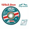 TOTAL ΔΙΣΚΟΣ ΚΟΠΗΣ ΔΟΜΙΚΩΝ ΥΛΙΚΩΝ - ΠΕΤΡΑΣ 125 Χ 3mm (TAC2221251)
