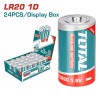 TOTAL ΑΛΚΑΛΙΚΕΣ ΜΠΑΤΑΡΙΕΣ 1.5V D LR20 (THAB1D01)