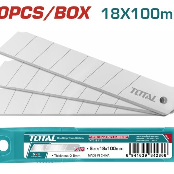 TOTAL ΑΝΤΑΛΛΑΚΤΙΚΗ ΛΕΠΙΔΑ 18mm 10ΤΕΜ (THT519112)