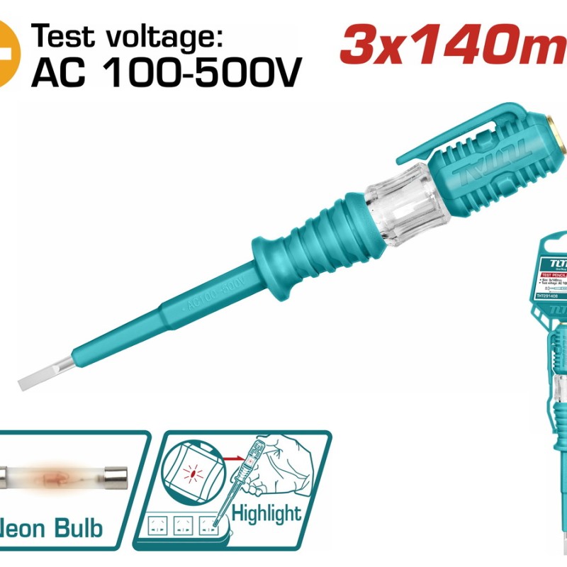 TOTAL ΔΟΚΙΜΑΣΤΙΚΟ ΚΑΤΣΑΒΙΔΙ 3X140mm (THT291408)