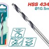 TOTAL ΕΠΑΓΓ. ΤΡΥΠΑΝΙ HSS DIN4341 10.5mm 1τεμ (TAC1201504)
