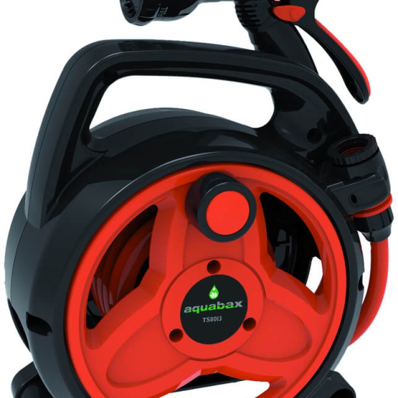 AQUABAX ΦΟΡΗΤΗ ΑΝΕΜΗ ΜΕ 10m ΛΑΣΤΙΧΟ ΚΑΙ ΠΙΣΤΟΛΙ ΝΕΡΟΥ (TS8013)