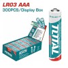 TOTAL ΑΛΚΑΛΙΚΕΣ ΜΠΑΤΑΡΙΕΣ 1.5V LR03 AAA (THAB3A01)