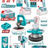 TOTAL ΕΠΑΓΓ. ΣΕΤ 5τεμ ΕΡΓΑΛΕΙΩΝ ΜΠΑΤ. Li-ion 20V / 4Ah / 2 ΜΠΑΤΑΡΙΕΣ BL Motor (TOSLI250592E)