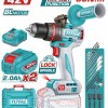 TOTAL ΕΠΑΓΓ. ΔΡΑΠ/ΒΙΔΟ ΚΡΟΥΣΤΙΚΟ ΜΠΑΤ. Li-ion 42V / 2Ah / 99Nm / 2 ΜΠΑΤ BL Motor (TIDLI429982E)