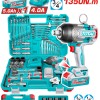 TOTAL ΕΠΑΓΓ. ΣΕΤ ΜΠΟΥΛΟΝΟΚΛΕΙΔΟ ΜΠΑΤ. Li-ion 20V / 1350Nm / 5Ah / 1 ΜΠΑΤ 126ΤΕΜ (THKTHP31262)
