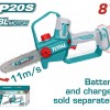 TOTAL ΕΠΑΓΓ. ΑΛΥΣΟΠΡΙΟΝΟ ΚΛΑΔ. ΜΠΑΤ. Li-ion 20V / 8