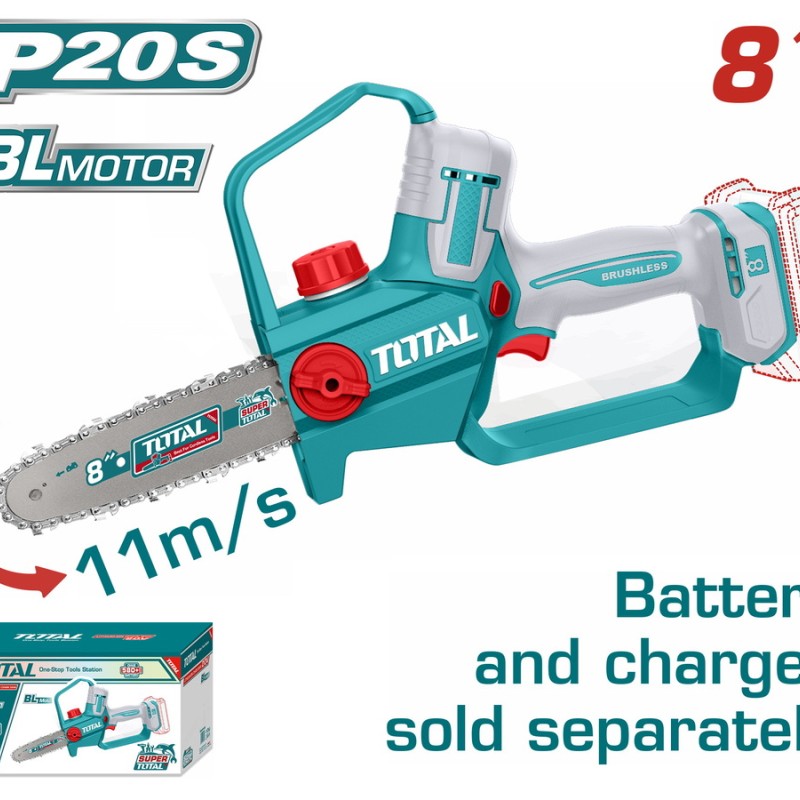 TOTAL ΕΠΑΓΓ. ΑΛΥΣΟΠΡΙΟΝΟ ΚΛΑΔ. ΜΠΑΤ. Li-ion 20V / 8