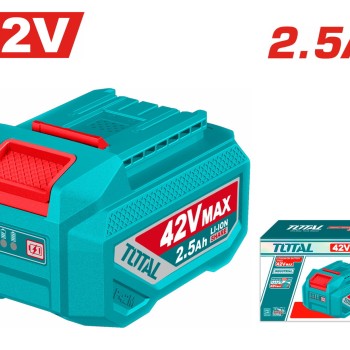 TOTAL ΕΠΑΓΓ. ΜΠΑΤΑΡΙΑ Li-ion 42V / 2.5Ah (TFBLI42251E)