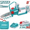 TOTAL ΕΠΑΓΓ. ΣΕΤ ΑΛΥΣΟΠΡΙΟΝΟ ΚΛΑΔ ΜΠΑΤ Li-ion 20V/8