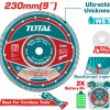 TOTAL ΕΠΑΓΓ. ΔΙΑΜ/ΣΚΟΣ ΥΓΡΑΣ ΚΟΠΗΣ 230 Χ 22.2mm Χ 2.4mm ΛΕΠΤΟΣ (TAC2152301)