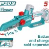 TOTAL ΕΠΑΓΓ. ΑΛΥΣΟΠΡΙΟΝΟ ΚΛΑΔΕΥΤΙΚΟ ΜΠΑΤ. Li-ion 20V / 5