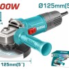 TOTAL ΕΠΑΓΓ. ΓΩΝΙΑΚΟΣ ΤΡΟΧΟΣ 900W / 125mm (TG10912556E)