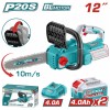 TOTAL ΕΠΑΓΓ. ΣΕΤ ΑΛΥΣΟΠΡΙΟΝΟ ΜΠΑΤ. Li-ion 20V / 12